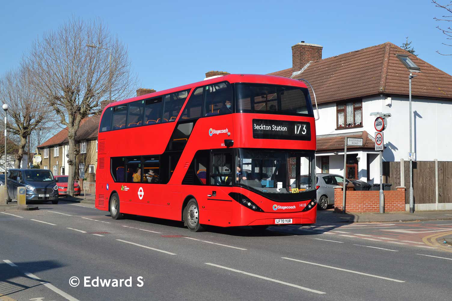 London Bus Route 173