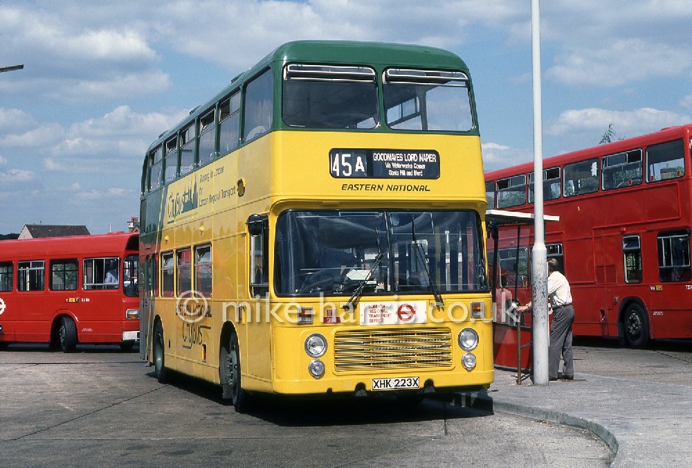 Eastern National 3110 at Chingford STation