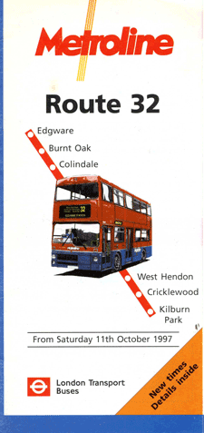 1997 leaflet, clickfor times