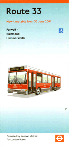 2001 leaflet,click for times