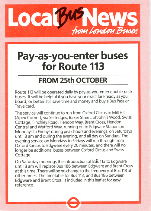 1986 leaflet