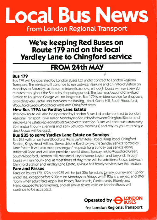 1986 leaflet