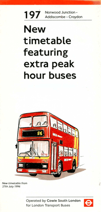 197 leaflet, 1996