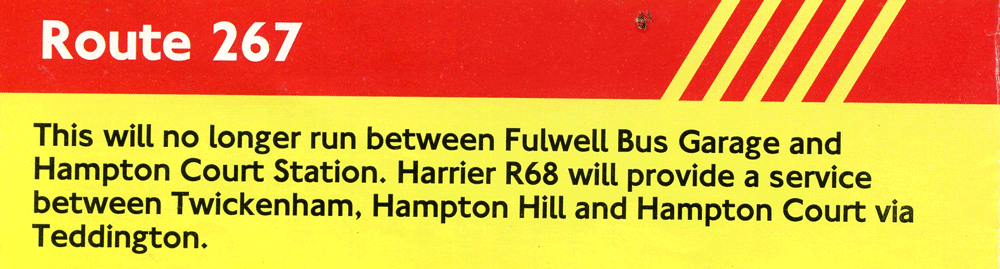 Taken from 1991 leaflet, click for timetable