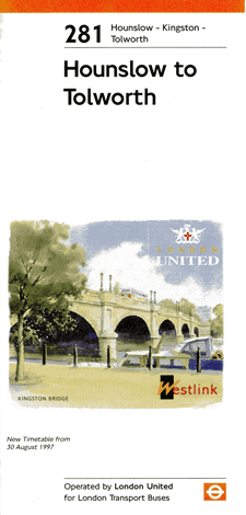 1997 leadlet, click for times
