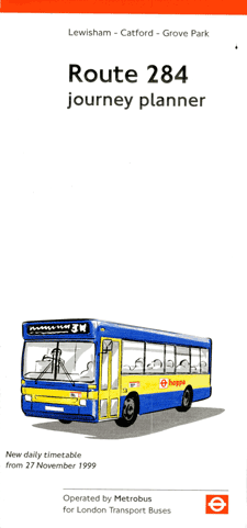 1999 LEAFLET, CLICK FOR TIMETABLE