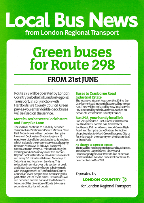 Click here for full timetable