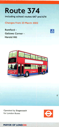 2002 leaflet, click for times