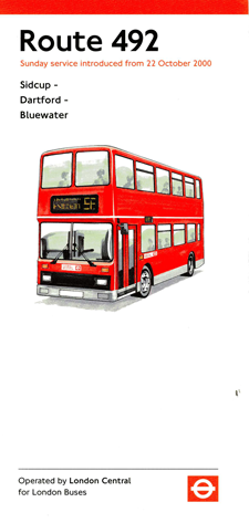 492 leaflet, click for times