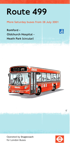 2001 leaflet, click for times