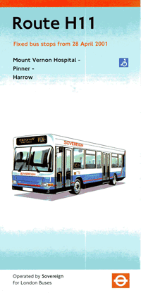 H11 leaflet dated 2001