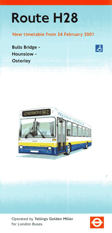 2001 leaflet, click for times