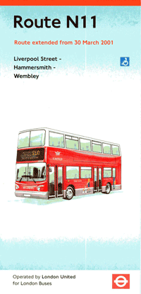 2001 leaflet