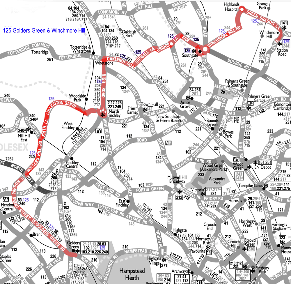 Taken from Mike Harris historical map 1964