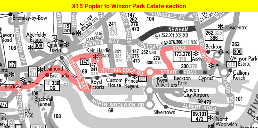 Poplar to Beckton section