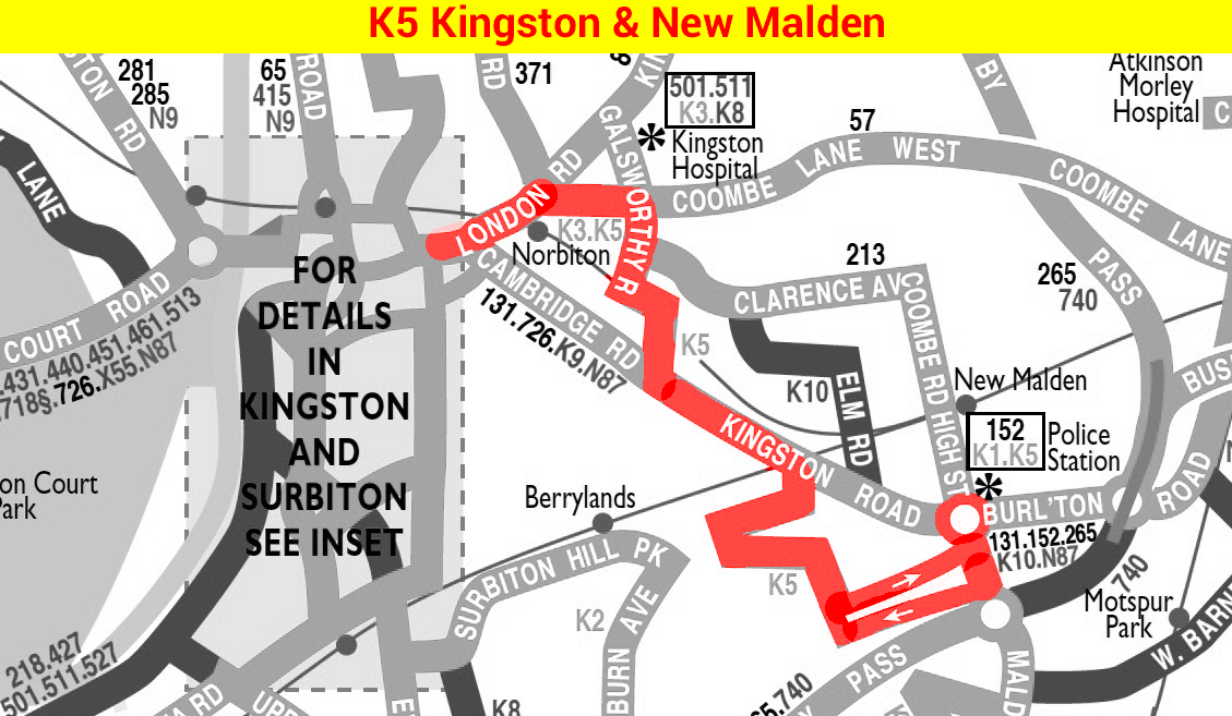 1995 map of K5