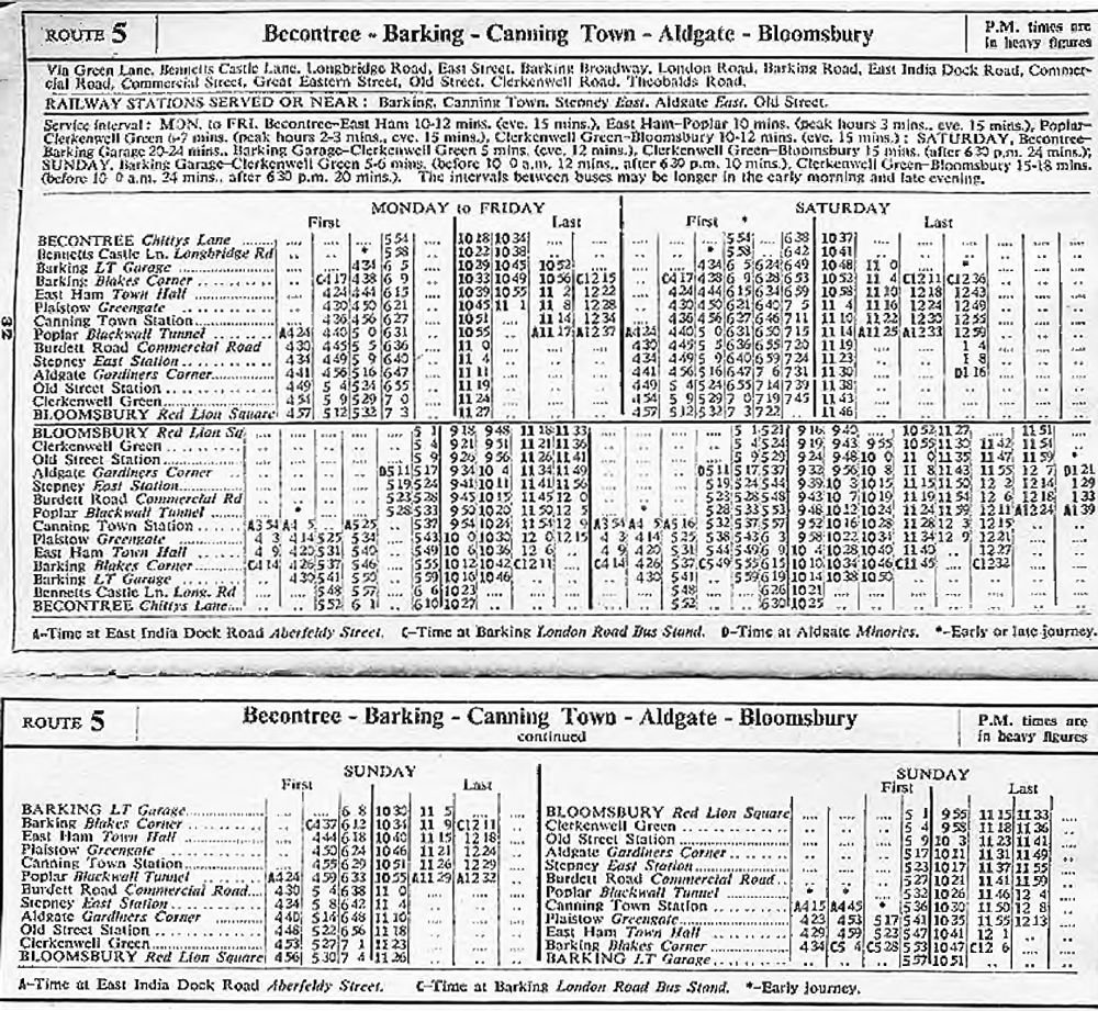 October 1961 first and last times