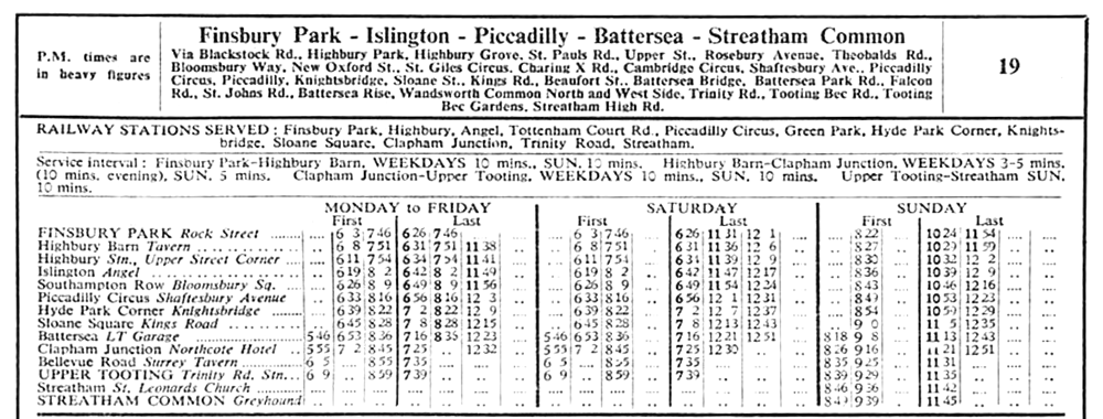 March 1940 first and last times