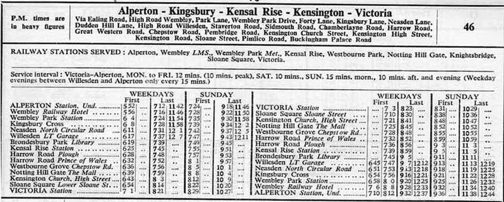 March 1940 first and last times