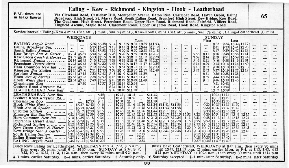 December 1937 first and last times