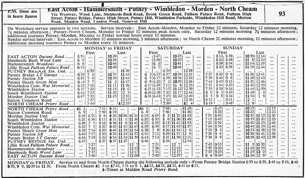 December 1937 first and last times