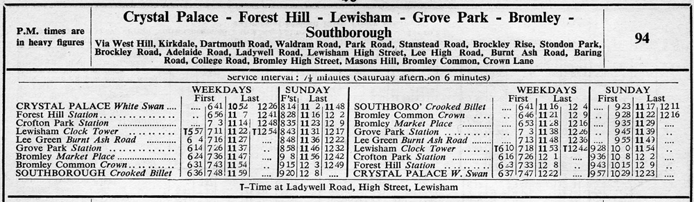 December 1937 first and last times