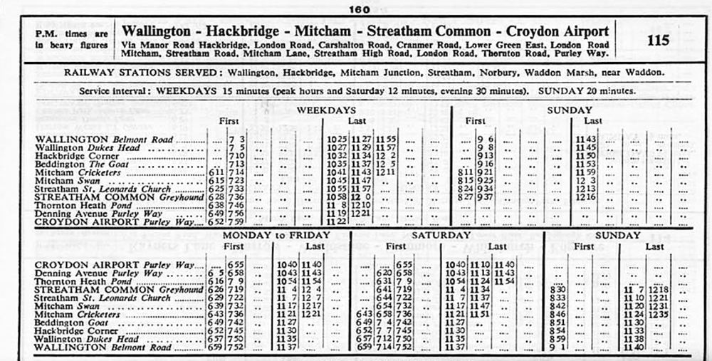 March 1940 first and last times