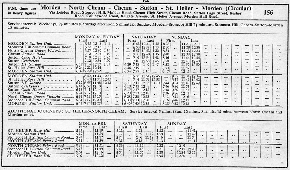 December 1937 first and last times