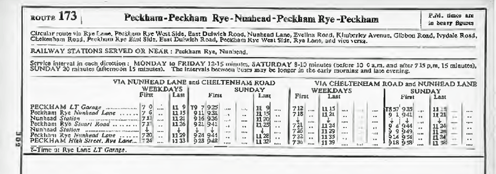 November 1958 first and last times