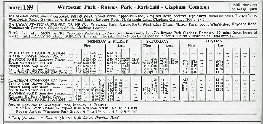 November 1958 times