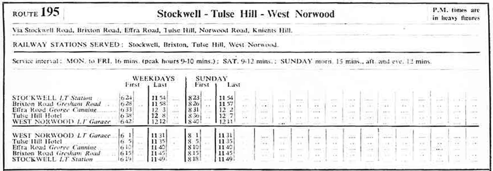 May 1951 first and last times