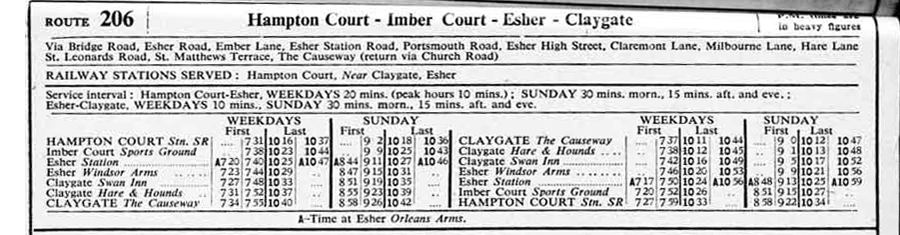 1946 first and last times