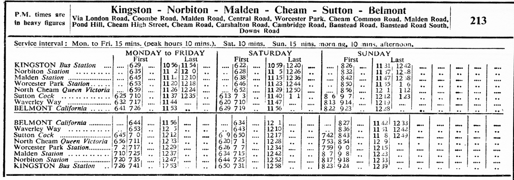 December 1937 first and last times