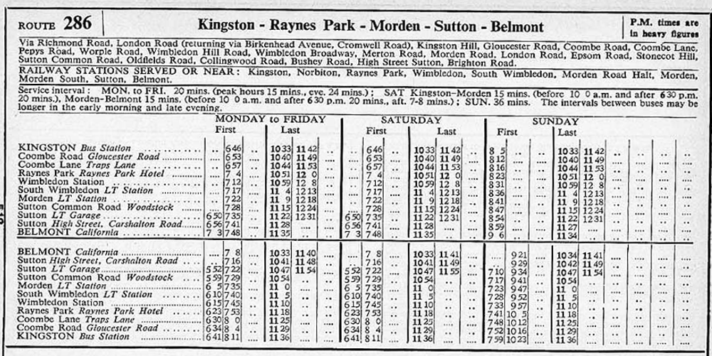 May 1962 first and last times