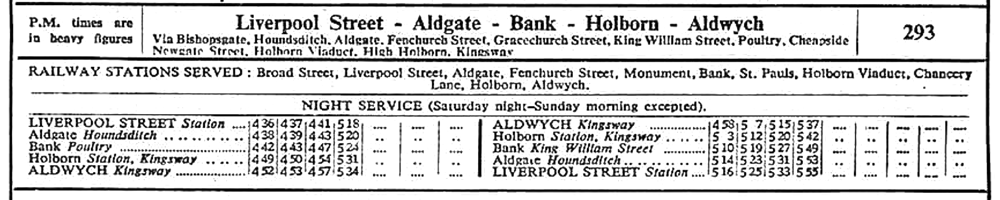 March 1940 times