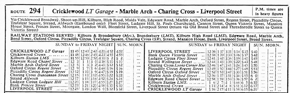 October 1946 first and last times