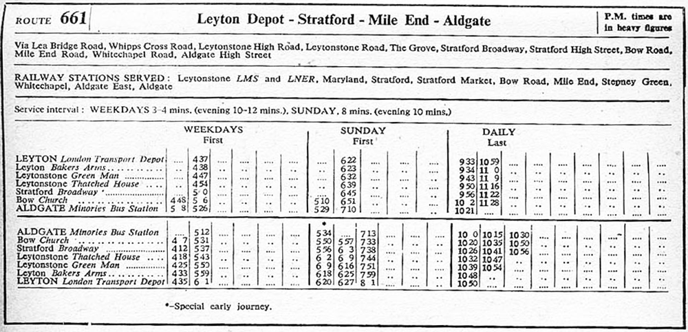 October 1943 first and last times