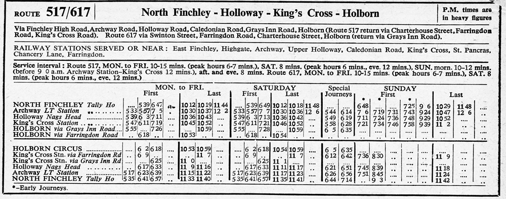 March 1954 first and last times